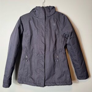 The North‎ Face Women's Black Hyvent Jacket Small Removable Hood